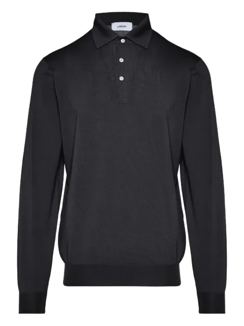 Lardini long-sleeve polo shirt