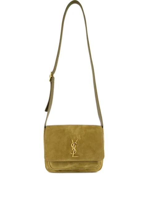 Saint Laurent small Niki suede satchel bag