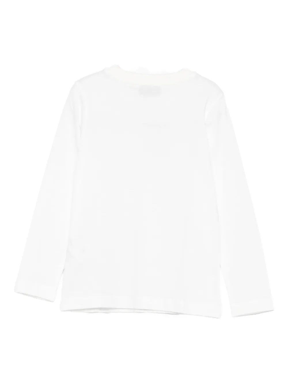 Moschino Kids T-shirt met teddybeerprint Wit