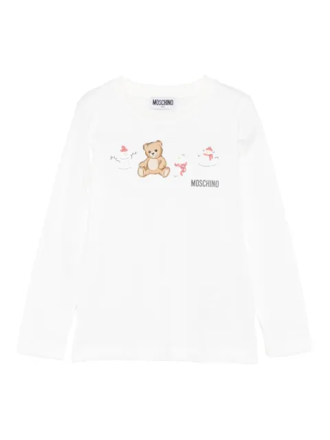 Moschino Kids Teddy Bear-print T-shirt