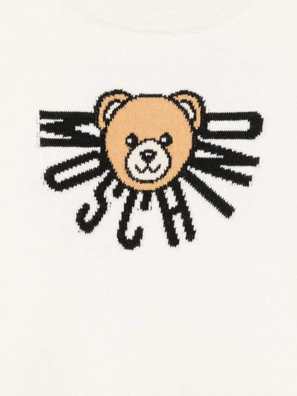 Moschino Kids Trui met Teddy Bear-logo Wit