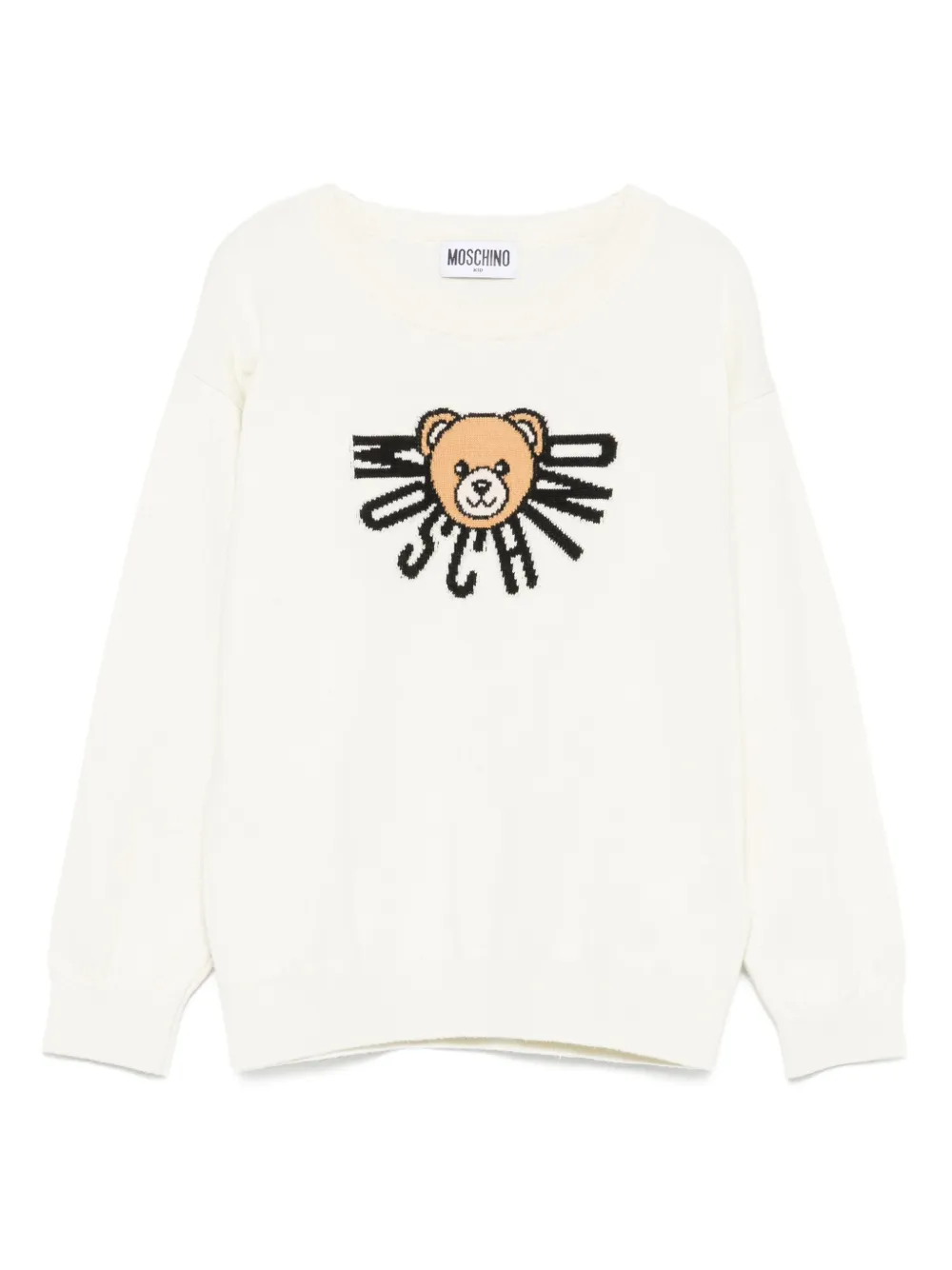 Moschino Kids Trui met Teddy Bear-logo Wit