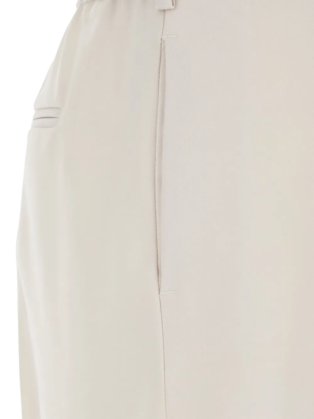 PT Torino Broek met elastische taille Wit
