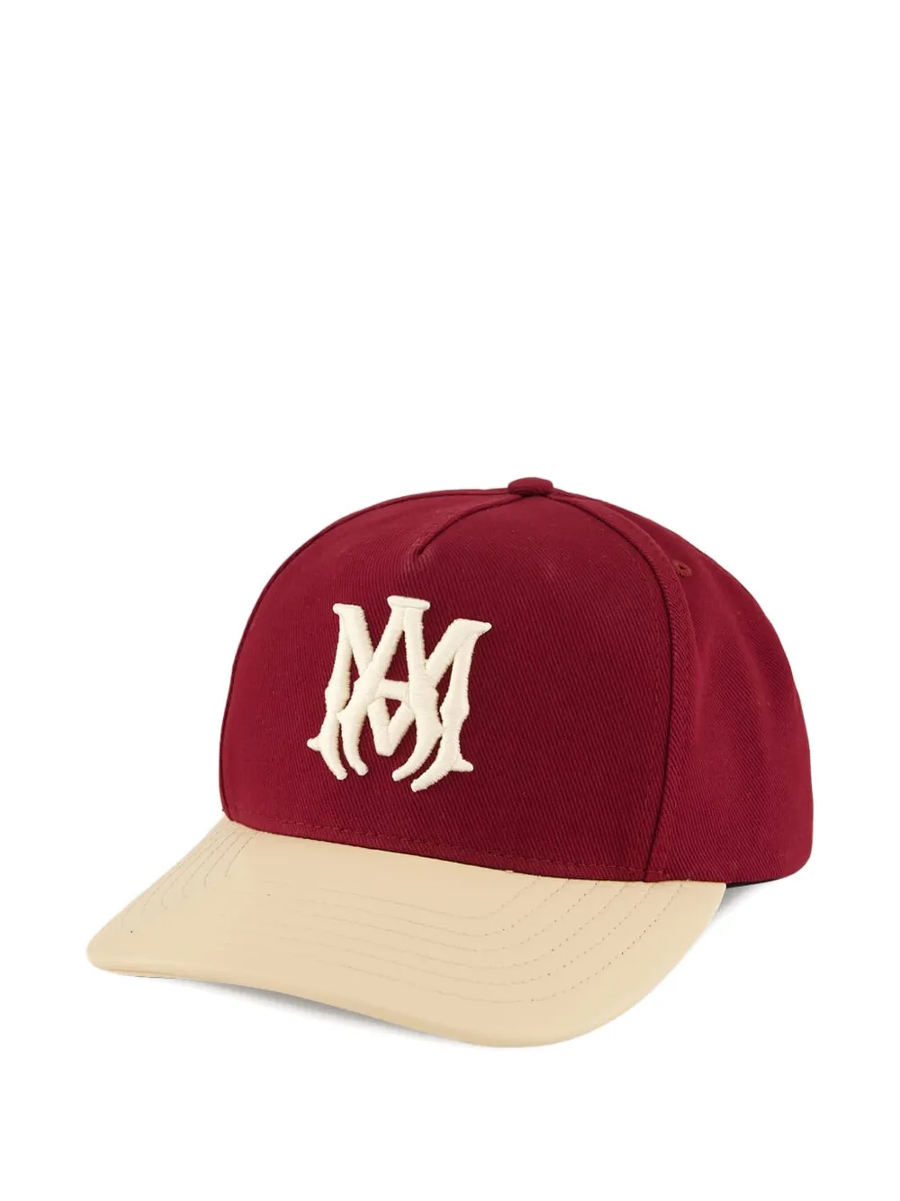 AMIRI two-tone cotton cap | Red | Image 1