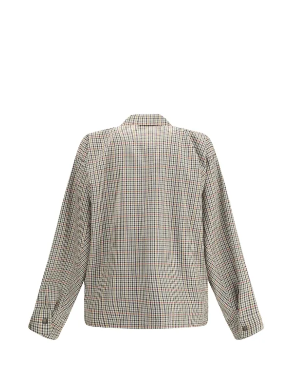 Balenciaga チェック シャツジャケット | グリーン | FARFETCH JP