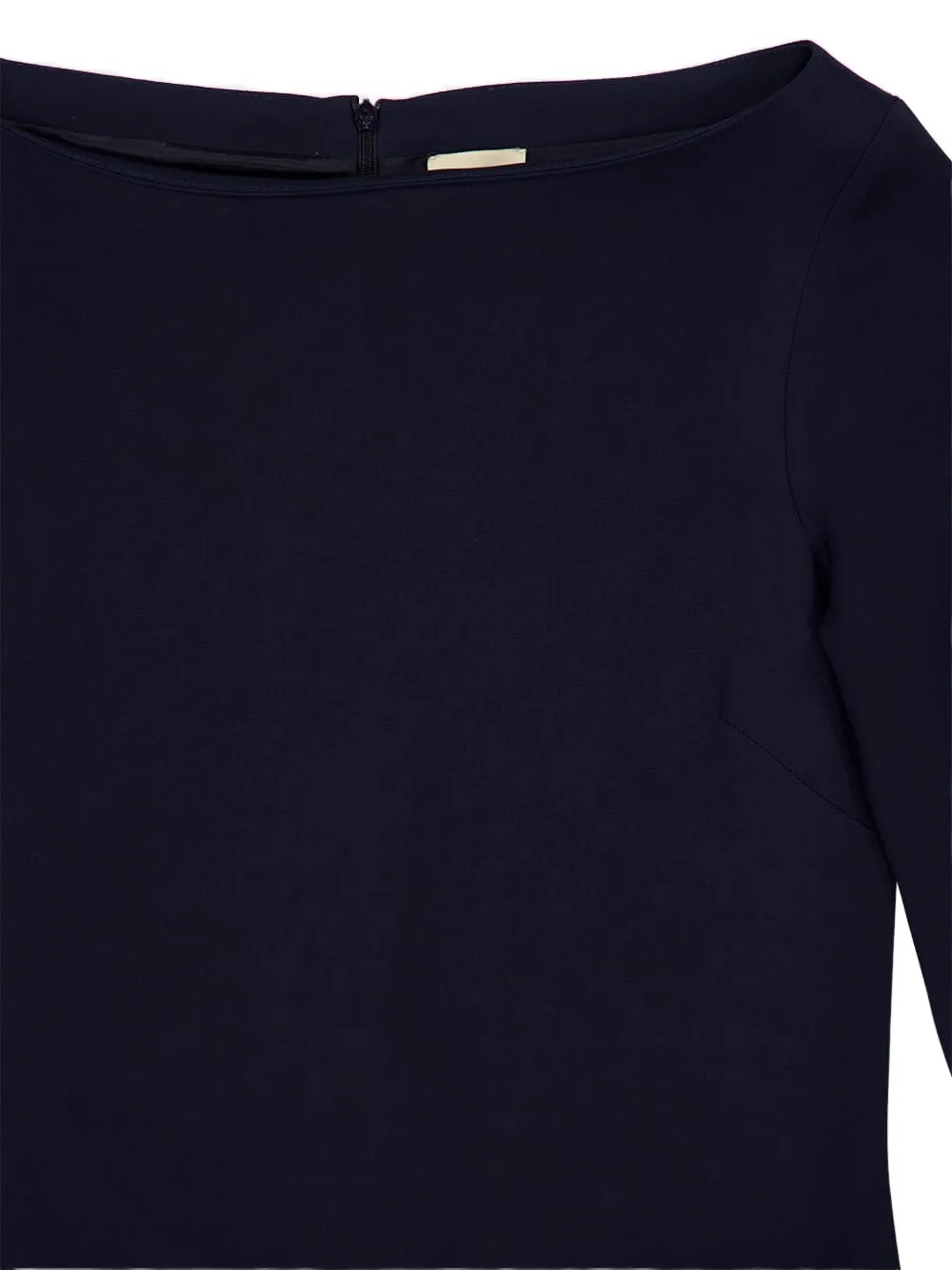 PAULA Jurk met geborduurde pailletten Blauw