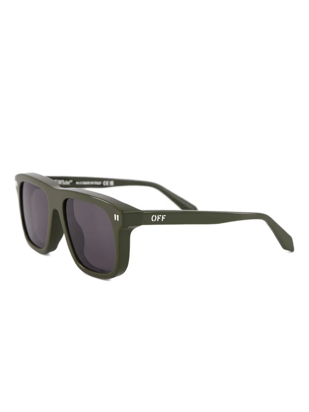 Off-white Eyewear Clearwater Rectangle-frame Sunglasses In Black