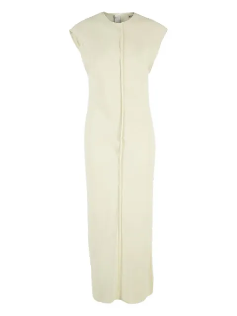 AMI Paris raw-edge midi dress