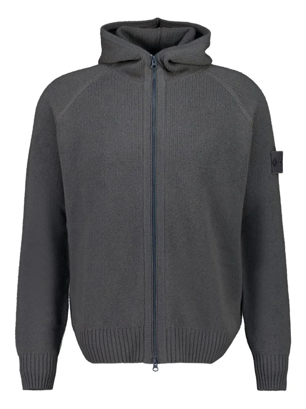 Stone Island Ghost ジップアップ パーカー - グレー Stone Island Ghost ジップアップ パーカー - グレー