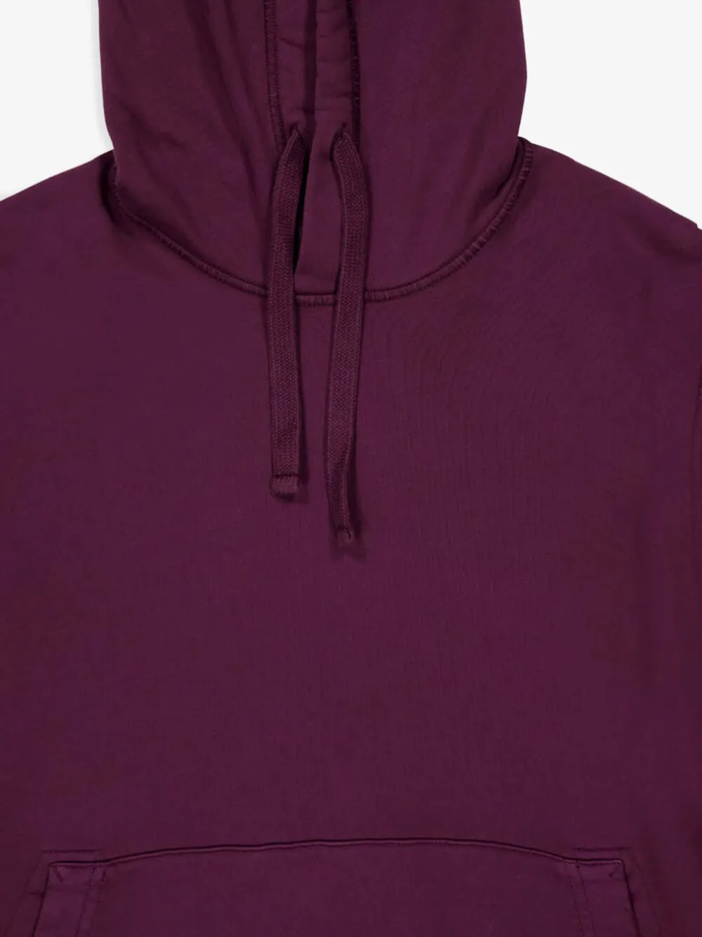 Stone Island Trui met capuchon en trekkoord Paars