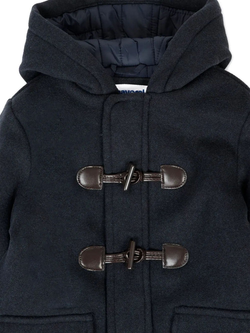 Mayoral Duffeljas met capuchon Blauw