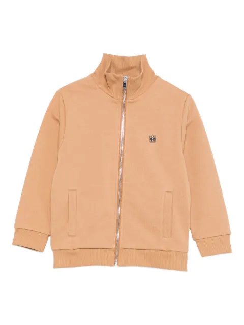 Givenchy Kids zip-fastening logo-plaque top