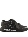 Off-White Out of Office leather sneakers - Black