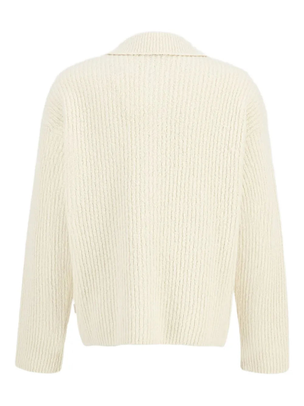AMI Paris ribbed collar cardigan | Cardigans | Image 2