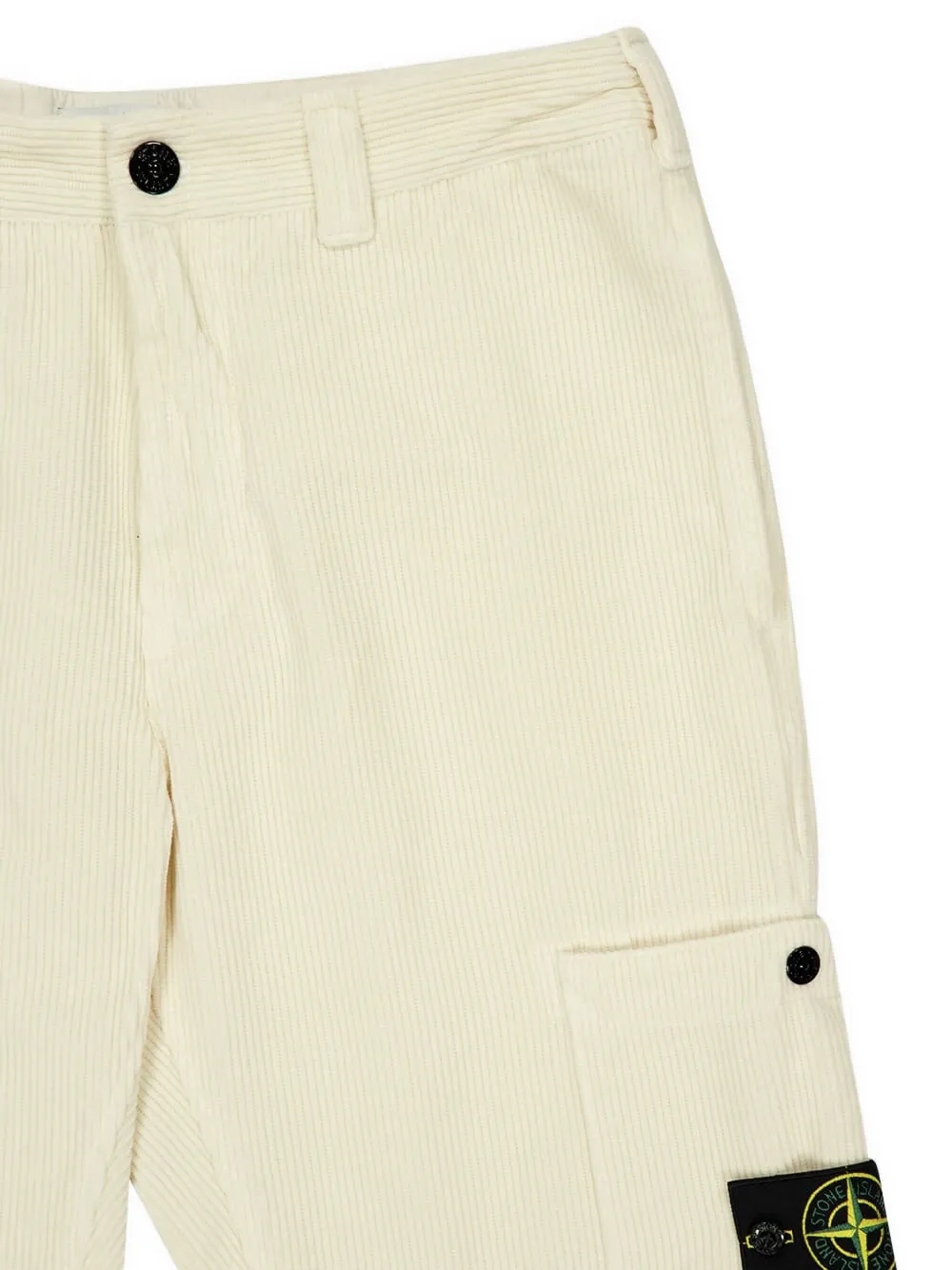 Stone Island Broek met Compass-logopatch Beige