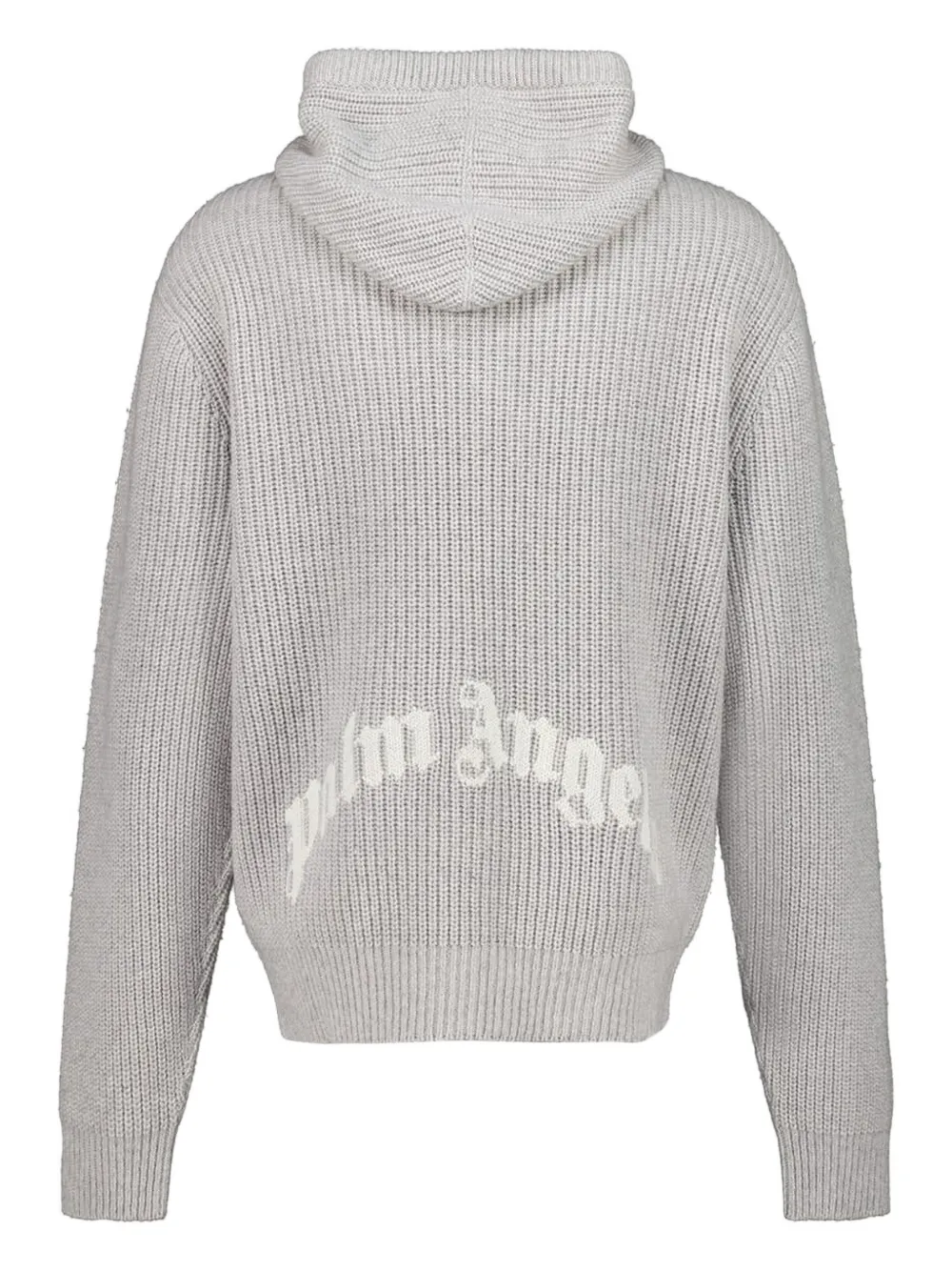 Palm Angels hoodie tejida de canalé con logo | Hoodies | Image 2