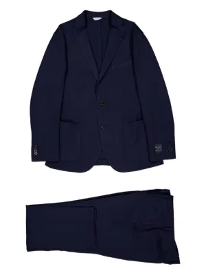 Boglioli チェック スーツ | ブルー | FARFETCH JP