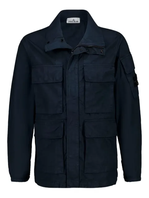 Stone Island zip-up four-pocket jacket