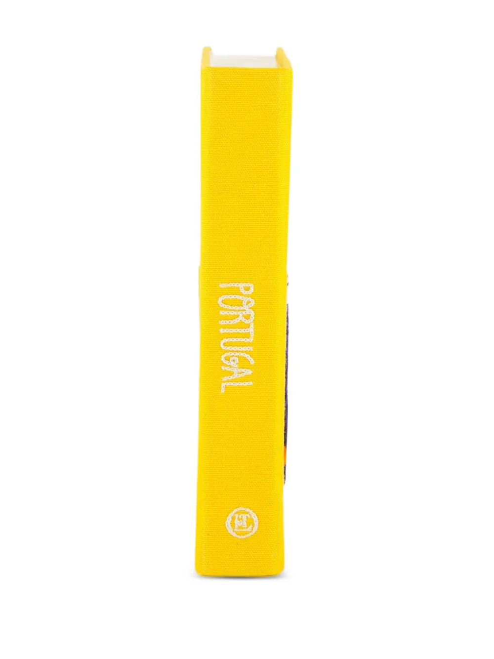 Olympia Le-tan Small Portugal Embroidered Clutch Bag In Yellow