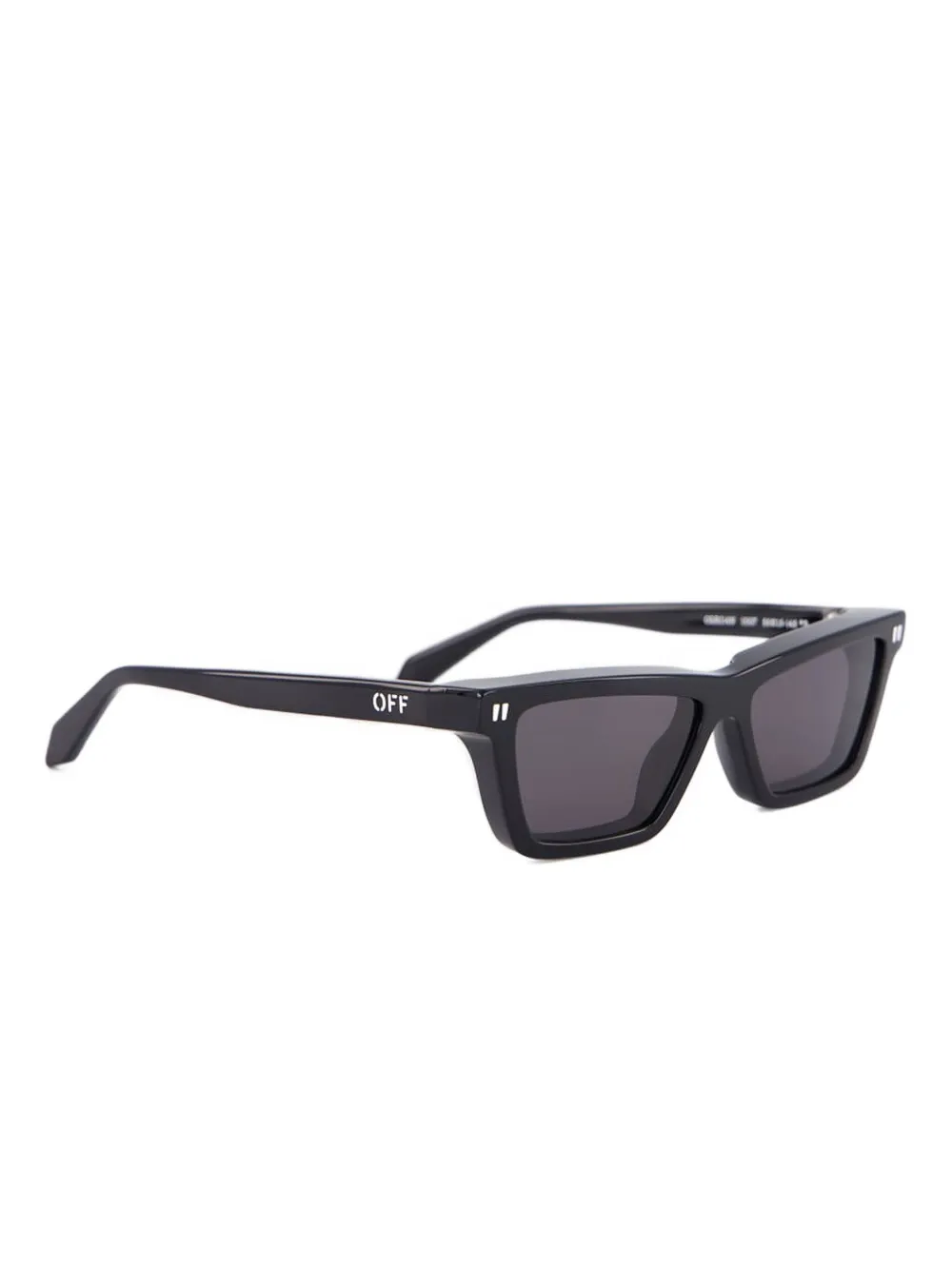 Off-white Eyewear Cambridge Rectangle Sunglasses In Black