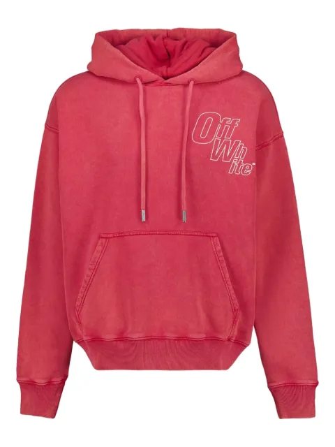 Off-White hoodie con logo estampado
