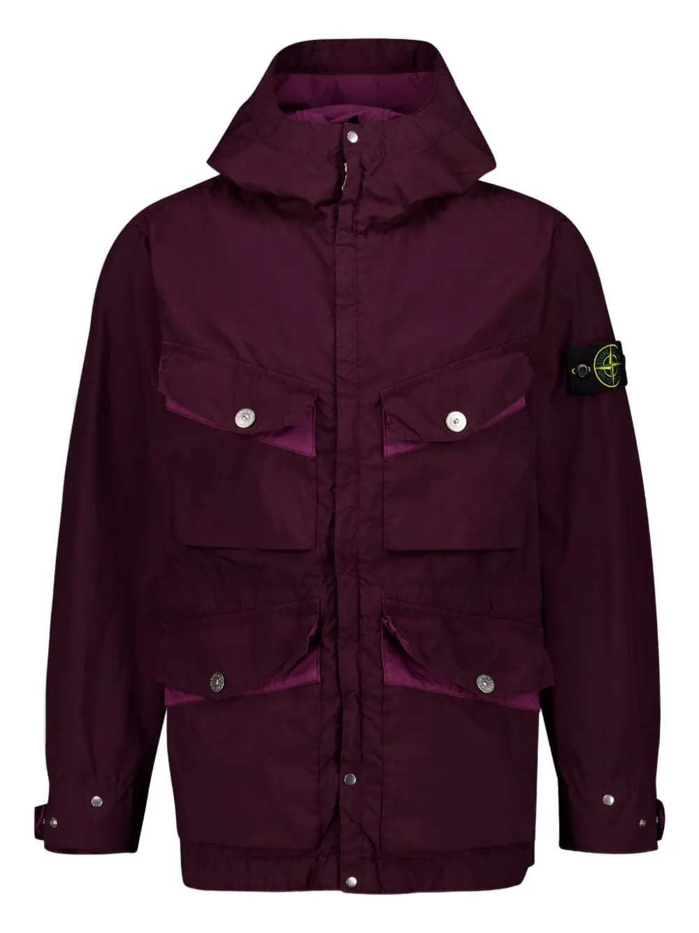 Stone Island PARKA JACKET W POCKETS Rood