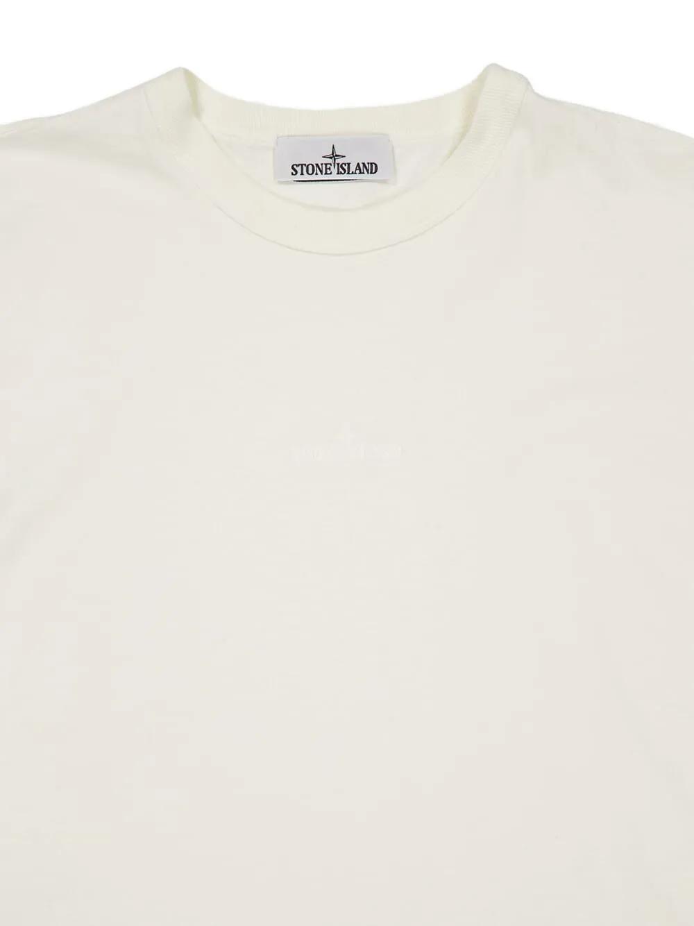 Stone Island T-shirt met ronde hals Wit