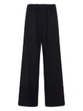Carven elastic-waist wide-leg trousers - Black