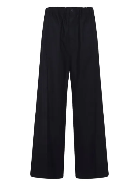 Carven elastic-waist wide-leg trousers