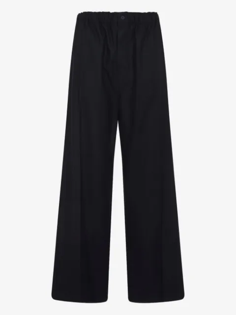 Carven elastic-waist wide-leg trousers