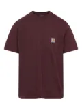 Carhartt WIP S/S patch-pocket T-shirt - Red