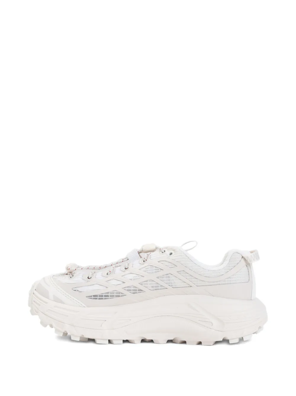 HOKA Mafate Three2 mesh-panel sneakers - Beige