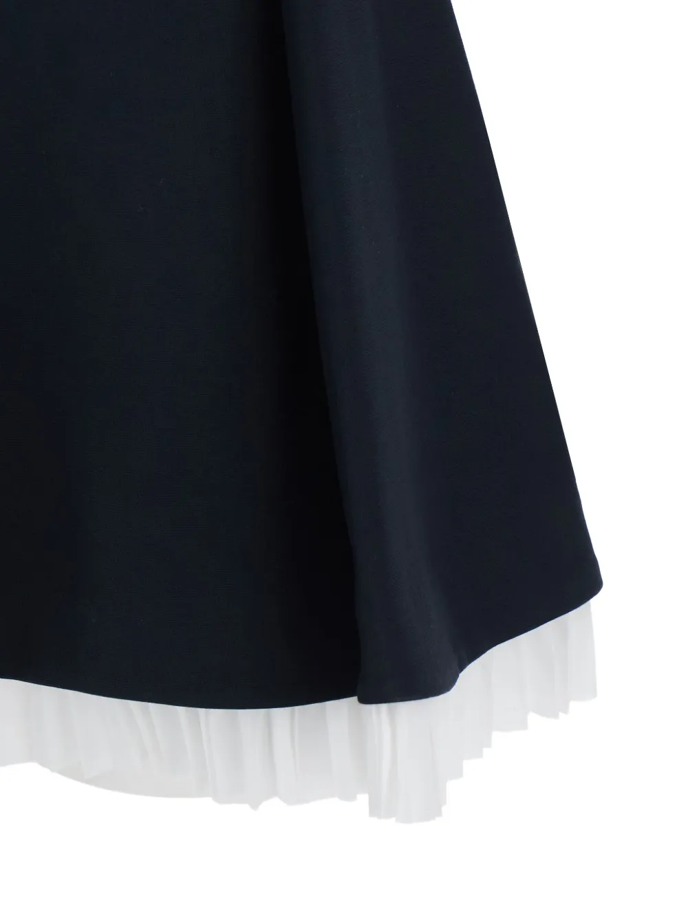 Simkhai Dorothie off-shoulder geplooide mini-jurk Zwart