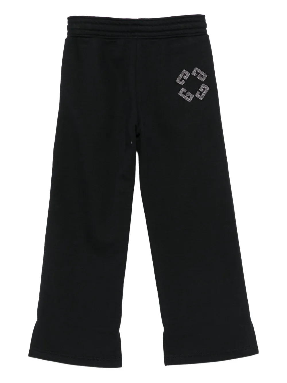 Givenchy Kids Joggingbroek met geborduurd logo Zwart