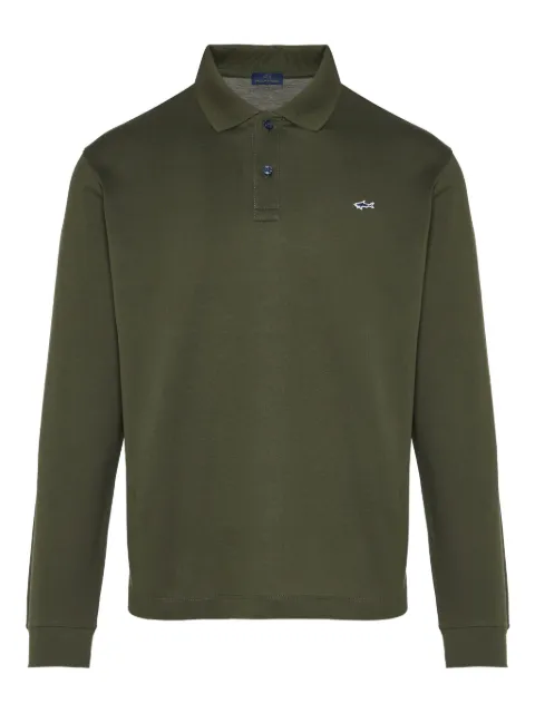 Paul & Shark long-sleeve polo shirt