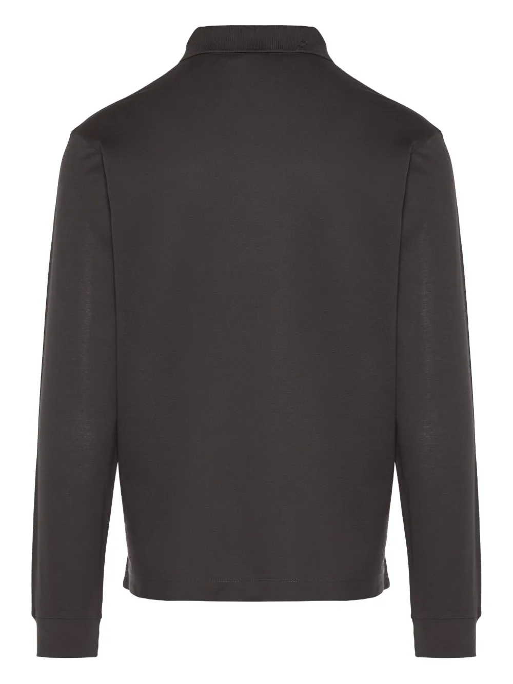 Paul & Shark long-sleeve polo shirt - Bruin