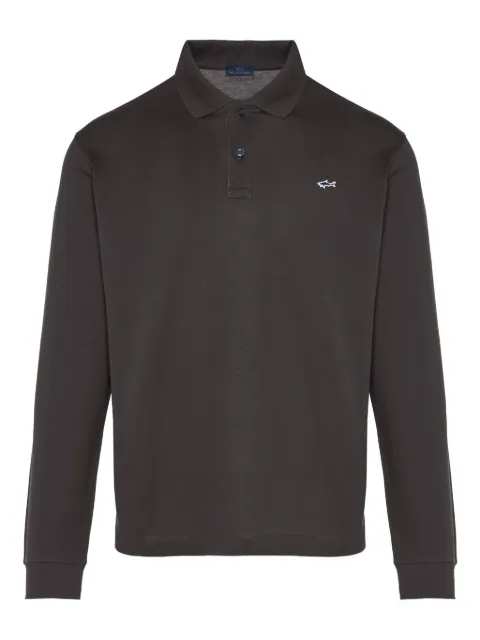 Paul & Shark long-sleeve polo shirt