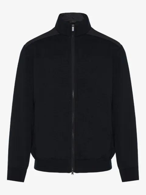 Paul & Shark high-neck panelled sweater