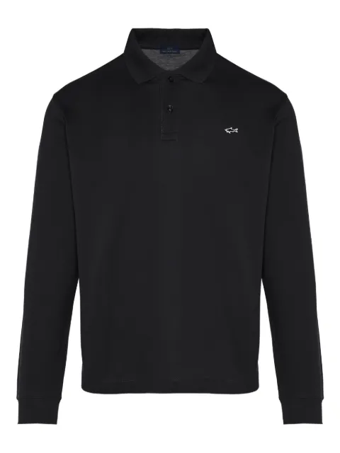 Paul & Shark long-sleeve polo shirt