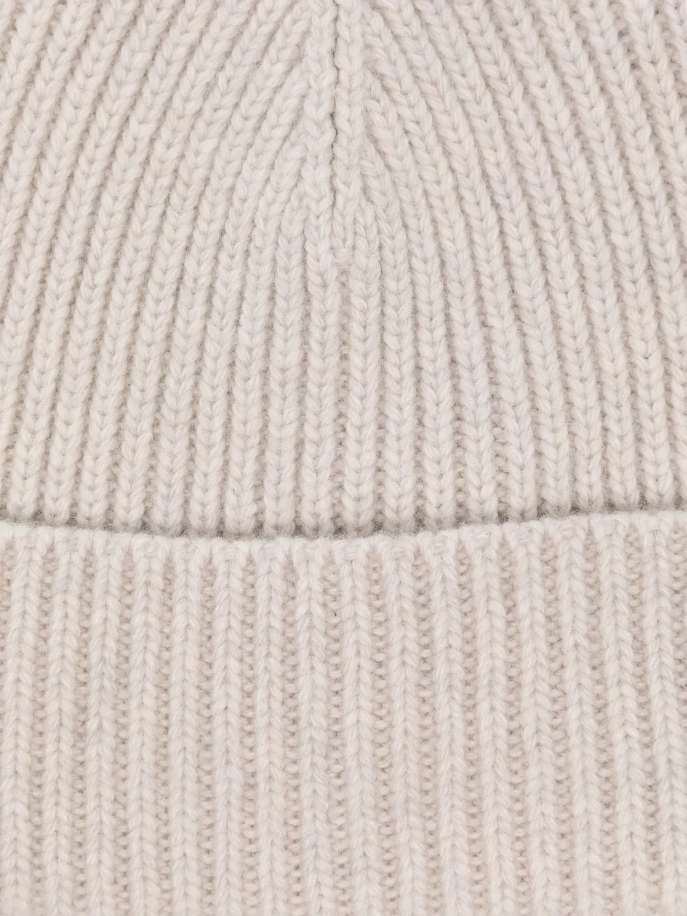 Paul & Shark ribbed-knit beanie - Beige