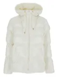 PINKO hooded puffer jacket - White