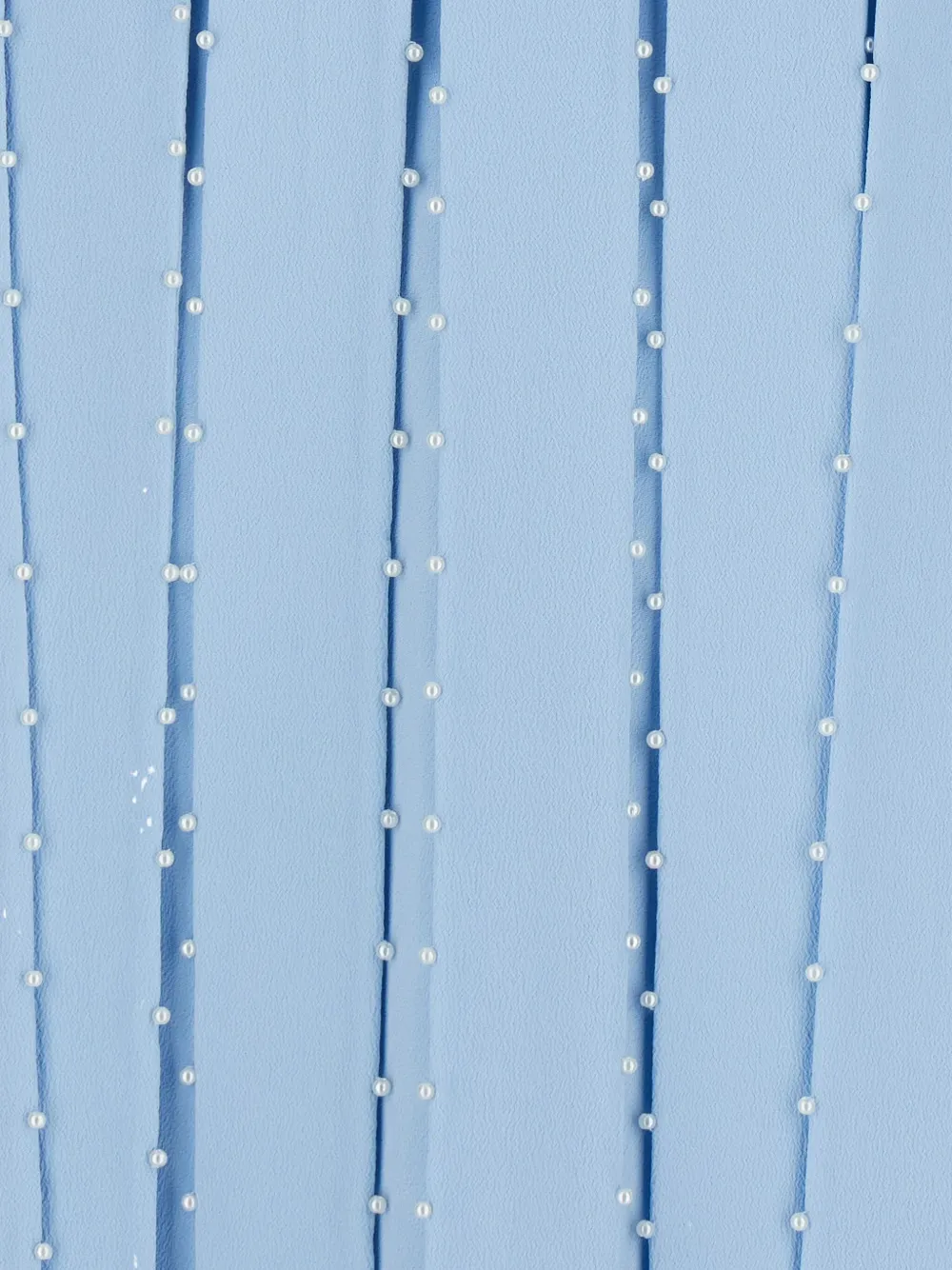 Giovanni Bedin Geplooide midi-jurk met gekruiste rug Blauw