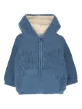 Mayoral hooded knitted cardigan - Blue