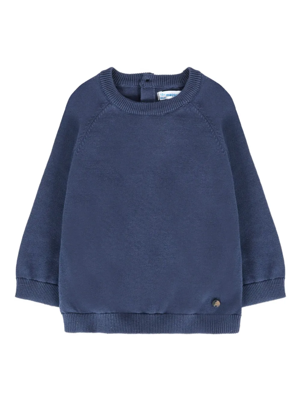 Mayoral Katoenen trui met knoopsluiting Blauw
