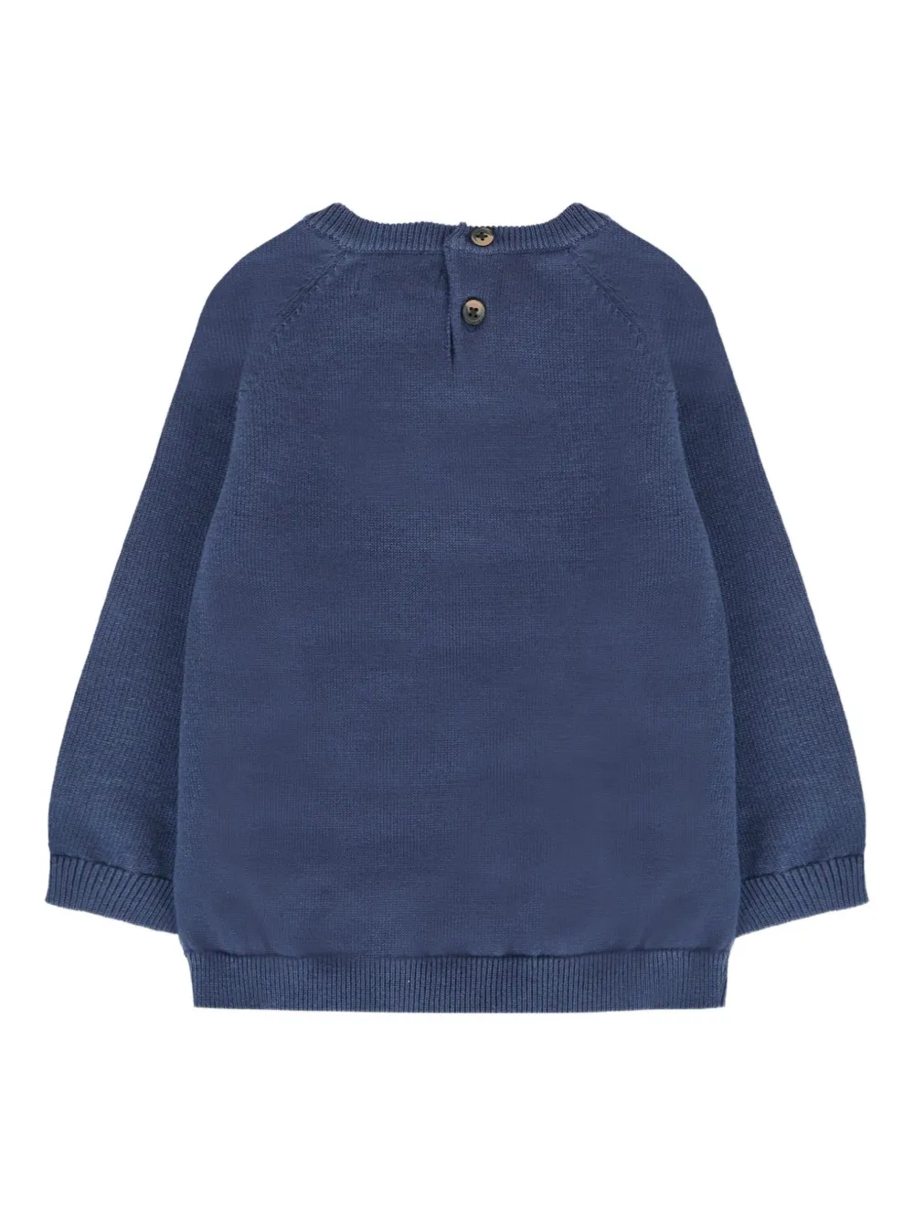 Mayoral Katoenen trui met knoopsluiting Blauw