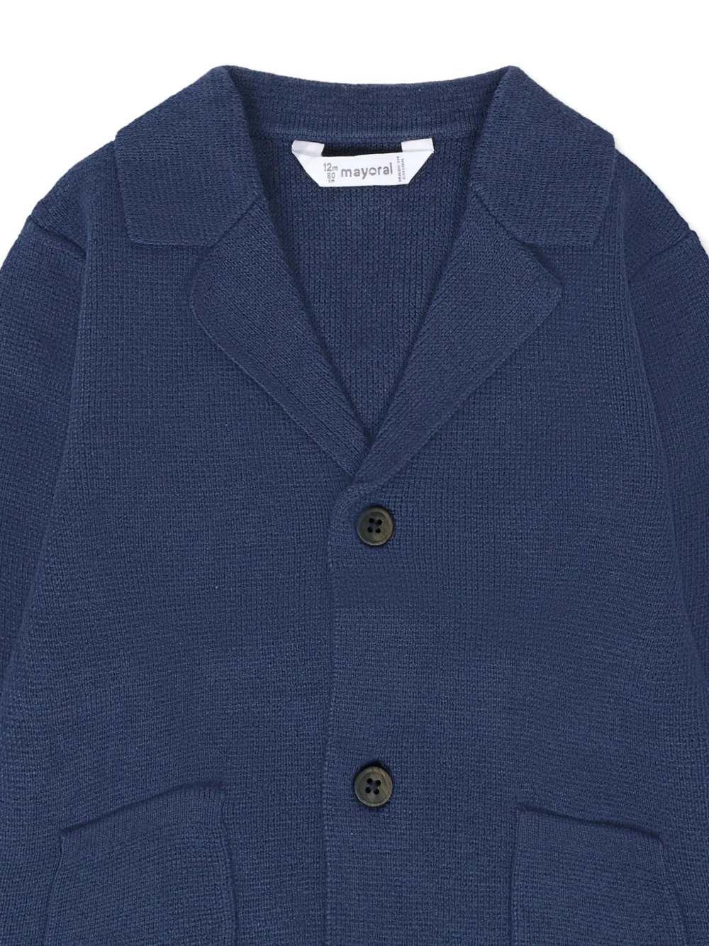 Mayoral button-fastening cardigan Blauw