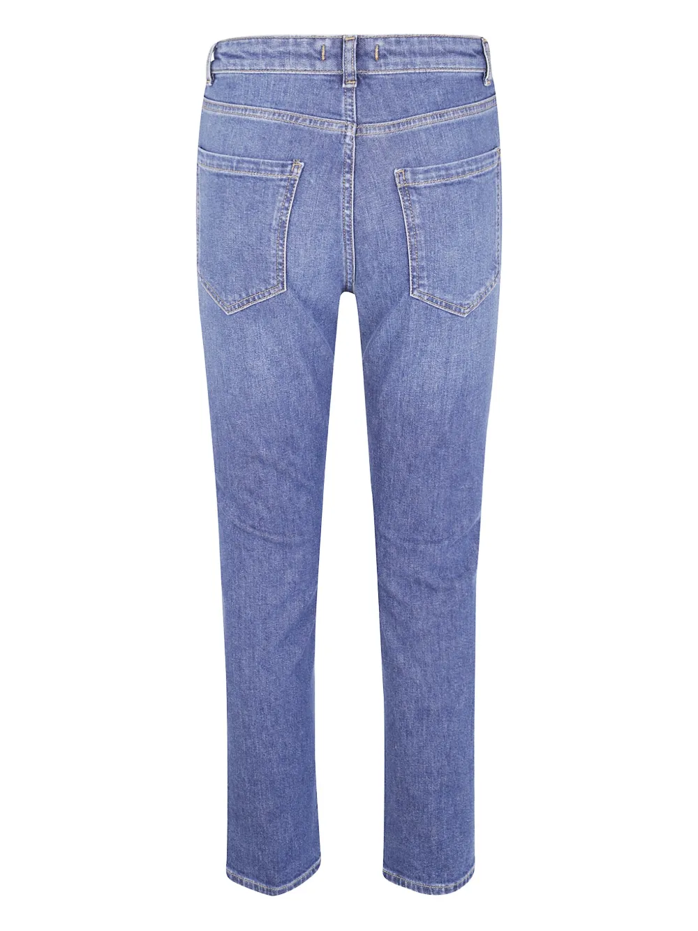 Seventy pocketed straight-leg jeans - Blauw