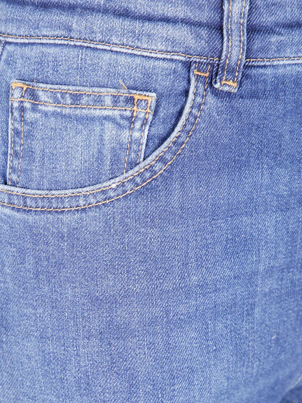 Seventy Straight jeans met zakken Blauw