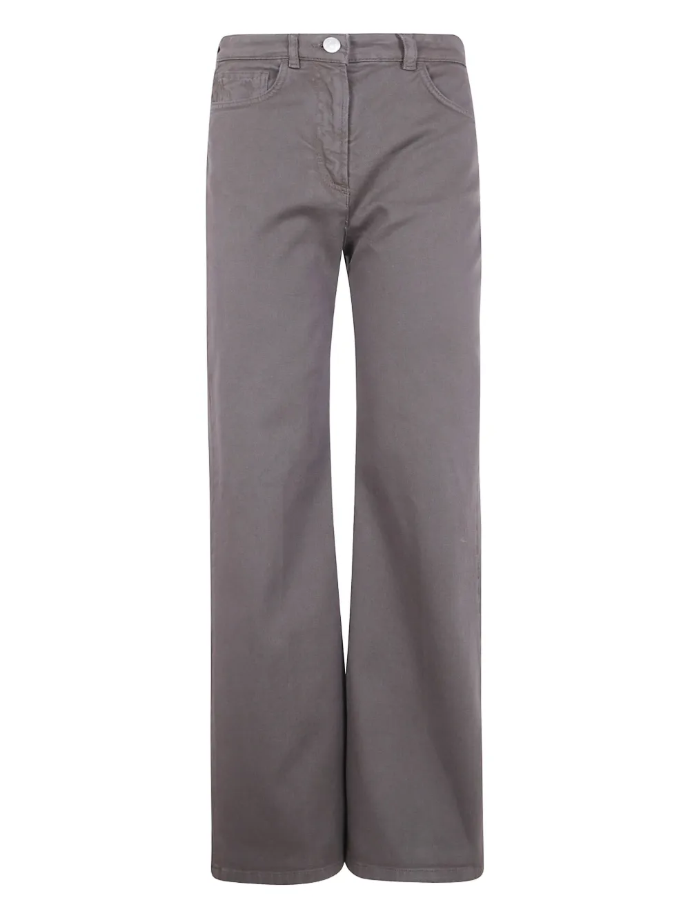 Seventy patch-pockets straight-leg jeans | Brown | Image 1