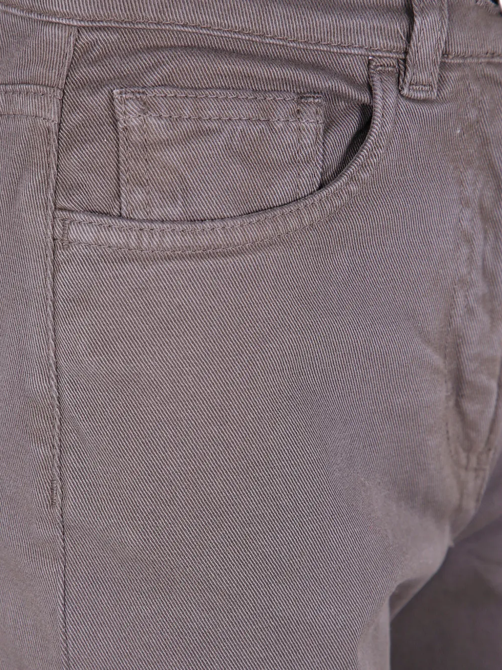 Seventy Straight jeans met opgestikte zakken Bruin